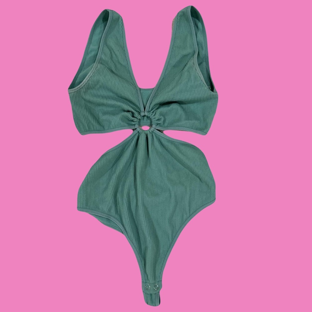 Vintage Teal Bodysuit